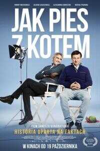 携带狗的猫海报