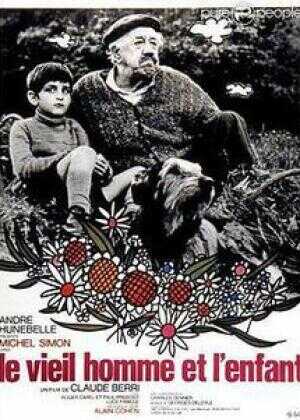 老人与小孩海报