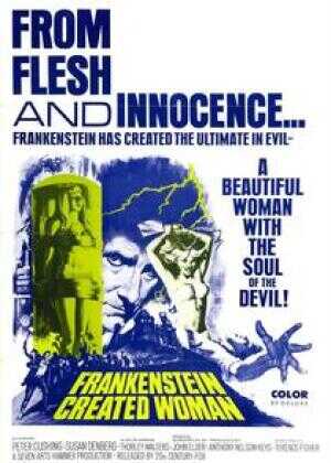 科学怪人创造的女人海报