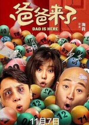 爸爸来了海报