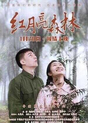 红月亮森林海报
