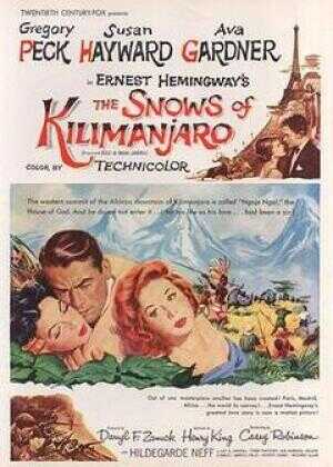 乞力马扎罗的雪海报