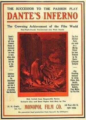 但丁的地狱海报