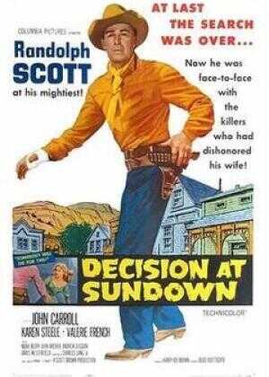 日落镇的决断海报