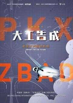 大工告成——北京大兴国际机场海报