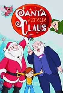 圣诞老人与圣诞精神海报