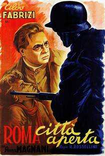 罗马不设防海报