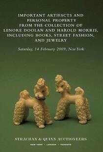 勒诺·杜兰和哈罗德·莫里斯收藏的重要文物和私人物件,包括书籍、街头时尚和珠宝海报