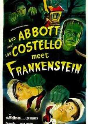 两傻大战科学怪人海报