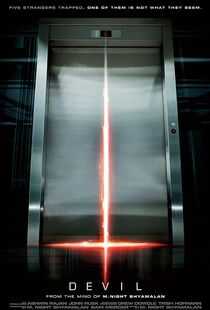 电梯里的恶魔海报