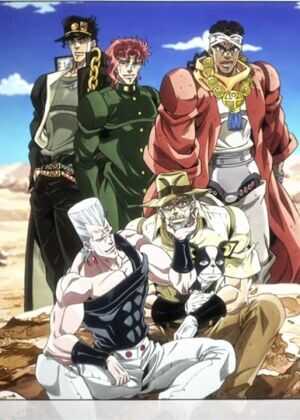 JOJO的奇妙冒险 星尘斗士 埃及篇海报