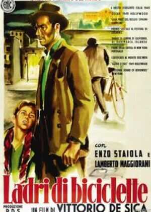偷自行车的人海报