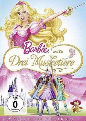 芭比与三剑客海报