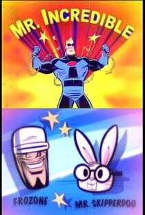 超能先生和他的伙伴们海报