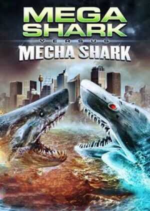 超级鲨大战机器鲨海报