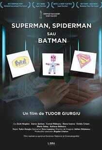 超人、蜘蛛侠或蝙蝠侠海报