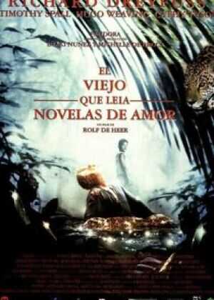 读爱情小说的老头海报