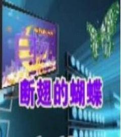 断翅的蝴蝶海报