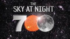 仰望夜空:秋季星空海报